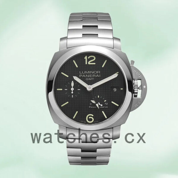 Panerai Luminor GMT 44mm PAM00537-001 Men’s Silver-tone Replica Watches