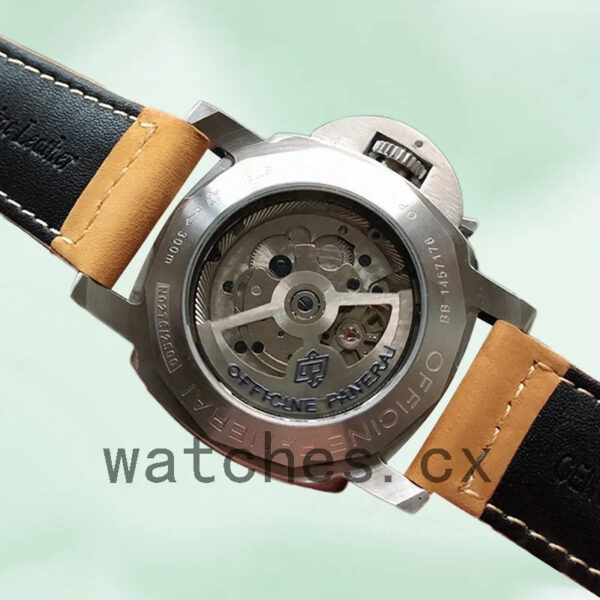 Panerai Luminor Men’s 44mm PAM00557-001 Black Dial Replica Watches - Image 4