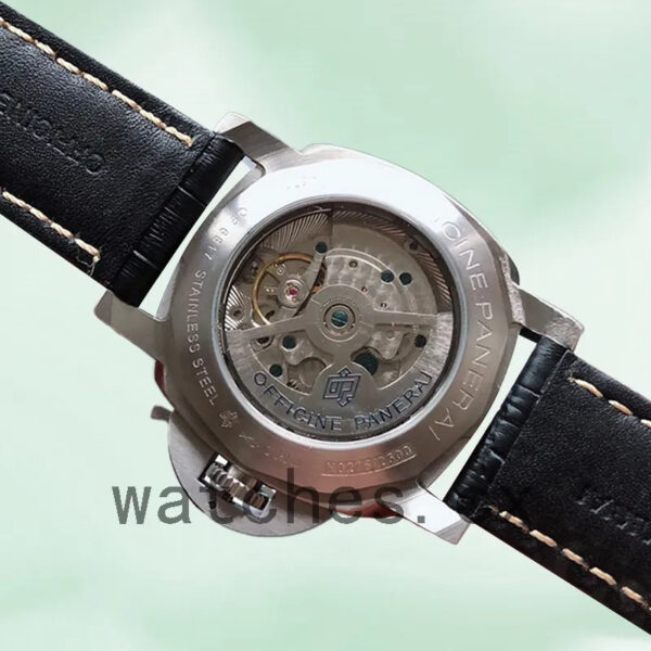 Panerai Luminor Marina 44mm Men’s PAM00563 Silver-tone Automatic Replica Watches - Image 4