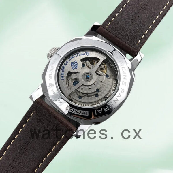 Panerai Radiomir Men’s 44mm PAM00736-001 Leather Strap Automatic Replica Watches - Image 3