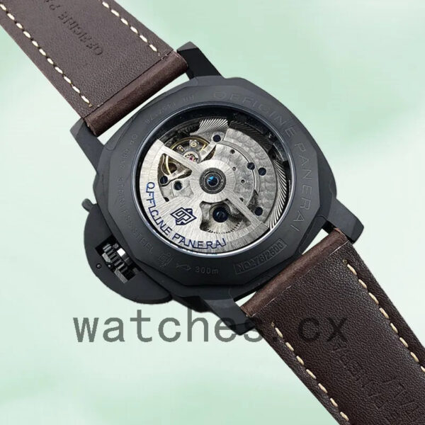 Panerai Luminor Men’s 44mm PAM00785-001 Black-tone Replica Watches - Image 4