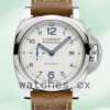 Panerai Luminor Due Men’s 44mm PAM00906-001 Silver-tone Automatic Replica Watches