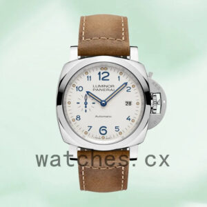 Panerai Luminor Due Men’s 44mm PAM00906-001 Silver-tone Automatic Replica Watches