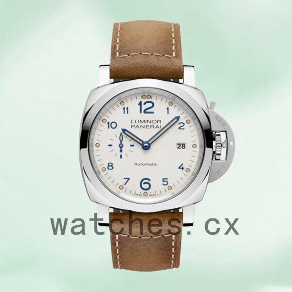 Panerai Luminor Due Men’s 44mm PAM00906-001 Silver-tone Automatic Replica Watches
