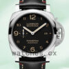 Panerai Luminor Marina 44mm Men’s PAM00910 Leather Strap Black Dial Replica Watches
