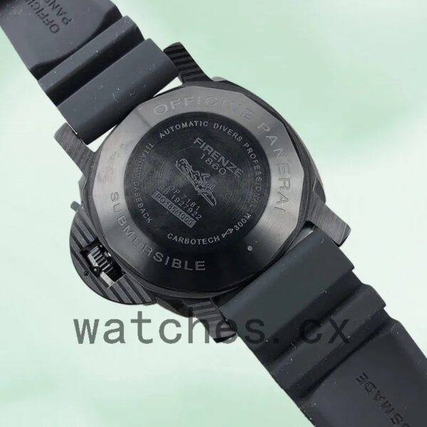 Panerai Submersible PAM00979 Men’s 47mm Black Dial Automatic Replica Watches - Image 3