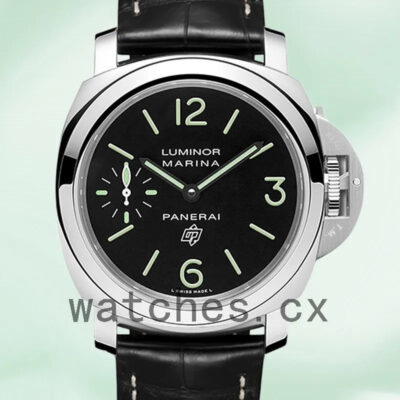 Panerai Luminor Marina PAM01005-001 Men’s 44mm Black Dial Replica Watches