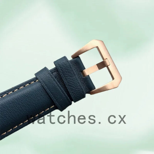 Panerai Luminor Men’s 44mm PAM01036-001 Rose Gold-tone Leather Strap Replica Watches - Image 4