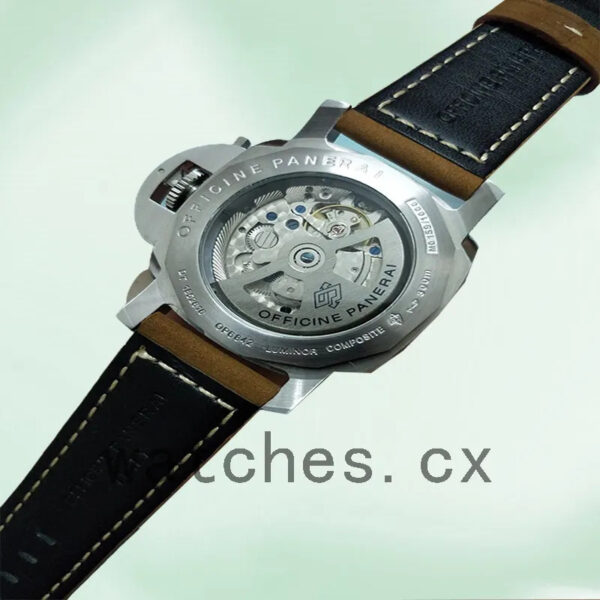 Panerai Luminor 1950 Men’s PAM00127 44mm Leather Strap Automatic Replica Watches - Image 4