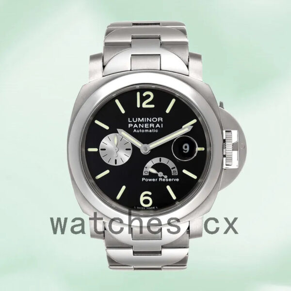 Panerai Luminor Power Reserve Men’s 44mm PAM00171 Bracelet Black-tone Replica Watches
