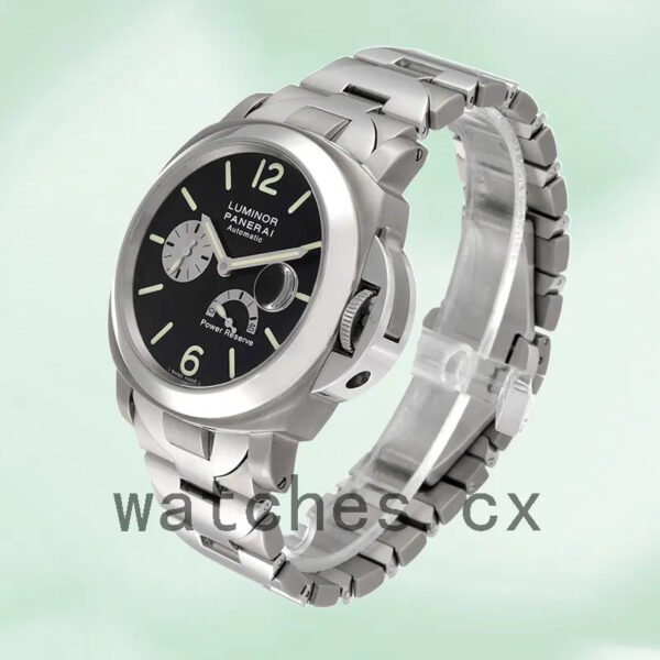 Panerai Luminor Power Reserve Men’s 44mm PAM00171 Bracelet Black-tone Replica Watches