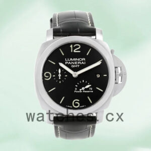 Panerai Luminor GMT 44mm PAM00321 Men’s Black Dial Replica Watches