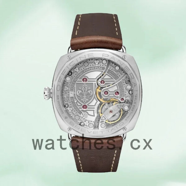 Panerai Radiomir 44mm PAM00672 Men’s Black Dial Replica Watches - Image 4