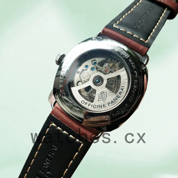 Panerai Radiomir 44mm PAM00735 Men’s Automatic Silver-tone Replica Watches - Image 4