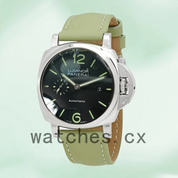 Panerai Luminor Due 44mm Unisex PAM00755 Silver-tone Replica Watches