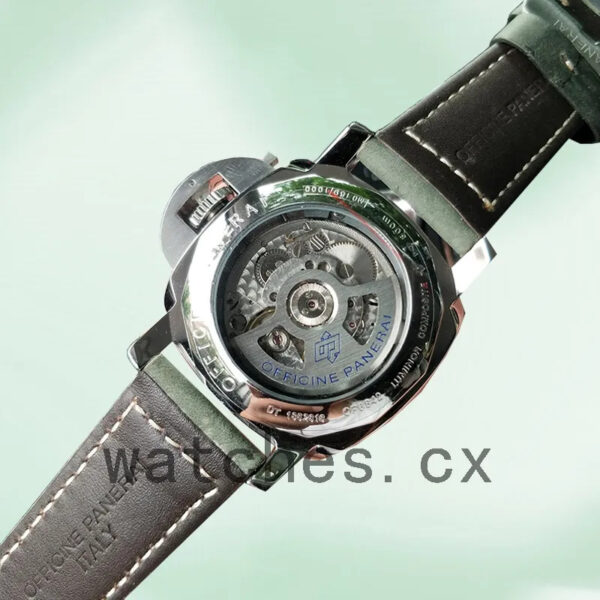 Panerai Luminor Due 44mm Unisex PAM00755 Silver-tone Replica Watches - Image 4