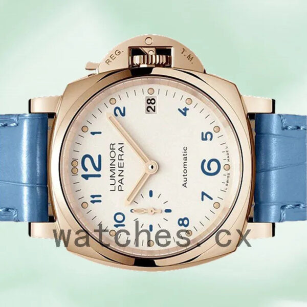Panerai Luminor Due PAM00756 Men’s 44mm Rose Gold-tone Replica Watches