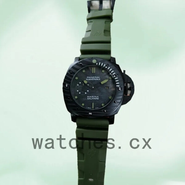Panerai Luminor Submersible GMT 47mm PAM00961 Men Rubber Band Automatic Replica Watches