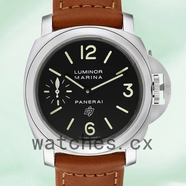 Panerai Luminor Marina Men’s PAM01005 44mm Leather Strap Replica Watches