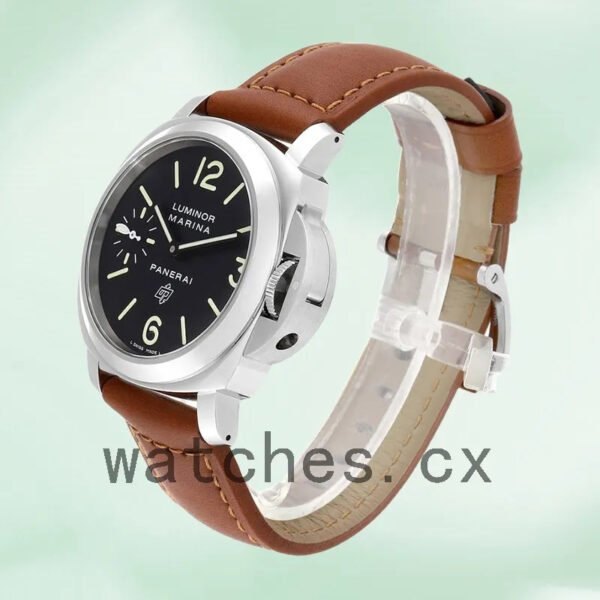 Panerai Luminor Marina Men’s PAM01005 44mm Leather Strap Replica Watches