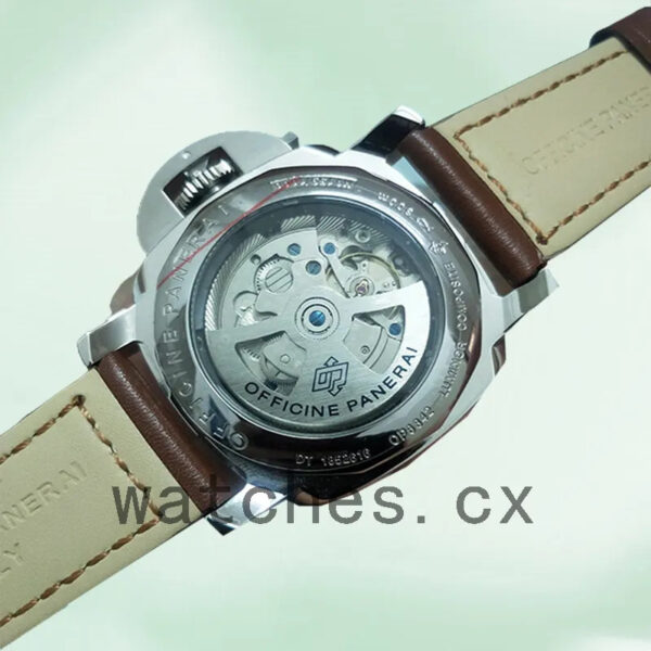 Panerai Luminor Marina Men’s PAM01005 44mm Leather Strap Replica Watches - Image 5