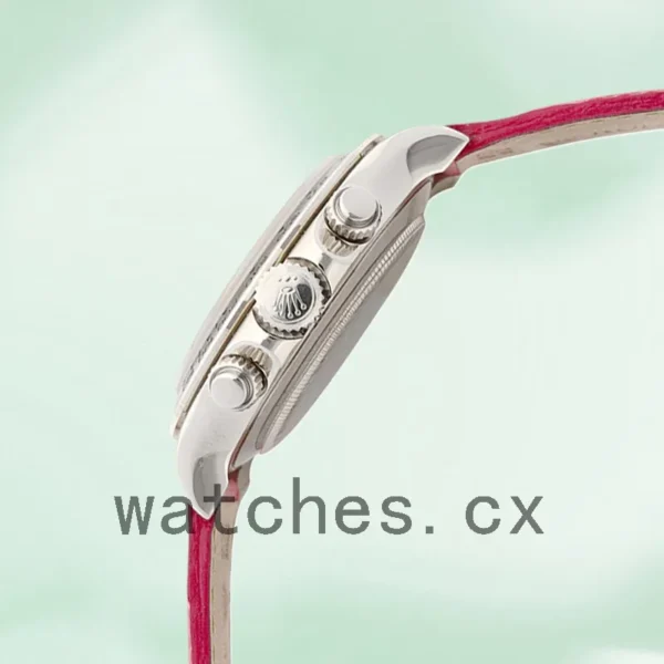 Rolex Daytona 40mm Men’s 116519 Automatic Leather Strap Replica Watches - Image 3