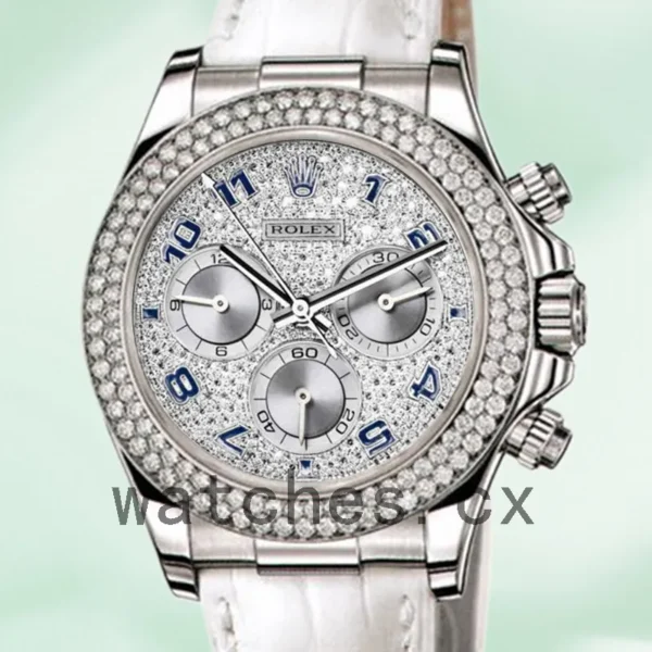 Rolex Daytona 40mm 116589 Men’s Leather Strap Replica Watches