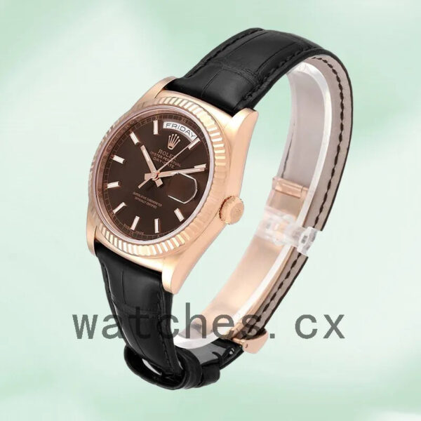 Rolex Day-Date Men’s 36mm 118135-0086 Rose Gold-tone Replica Watches