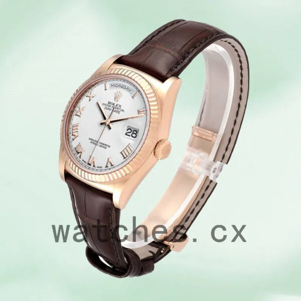 Rolex Day-Date 118135 36mm Men’s Rose Gold-tone Replica Watches