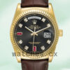Rolex Day-Date Men’s 118138 36mm Black Dial Automatic Replica Watches