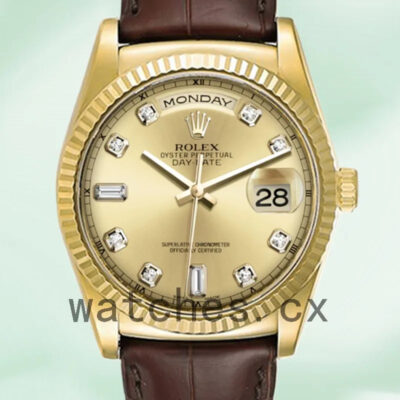 Rolex Day-Date 118138 Men’s 36mm Automatic Replica Watches