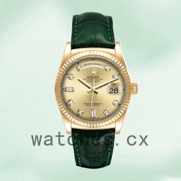Rolex Day-Date m118138-0148 36mm Men’s Champagne Dial Replica Watches