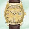 Rolex Day-Date Men’s 36mm m118138-0087 Champagne Jubilee Dial Replica Watches