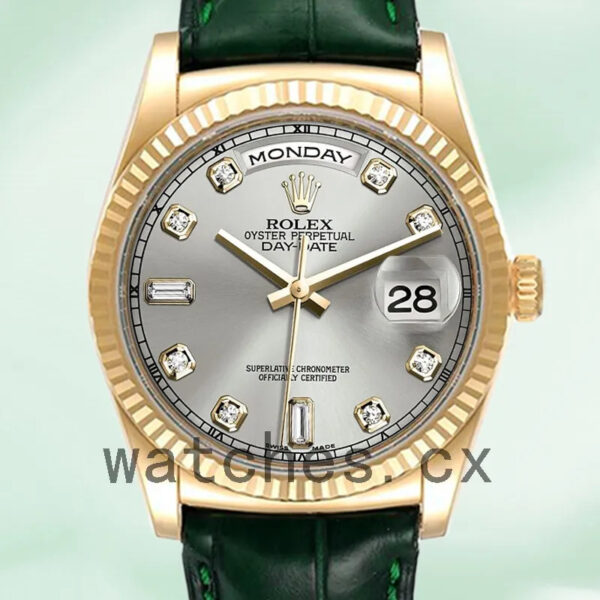 Rolex Day-Date m118138-0135 36mm Men’s Grey Dial Replica Watches