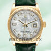 Rolex Day-Date Men’s 36mm m118138-0143 Mother of Pearl Dial Gold-tone Replica Watches