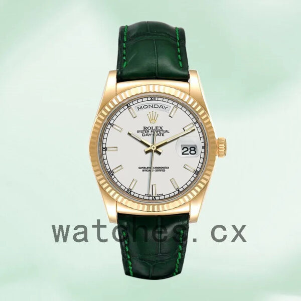 Rolex Day-Date m118138-0123 Men’s 36mm Gold-tone Automatic Replica Watches