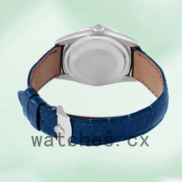 Rolex Day-Date m118139-0060 Men’s 36mm Leather Strap Replica Watches - Image 4