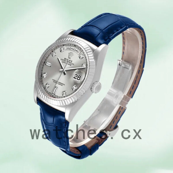 Rolex Day-Date 36mm Men’s m118139-0081 Silver-tone Replica Watches