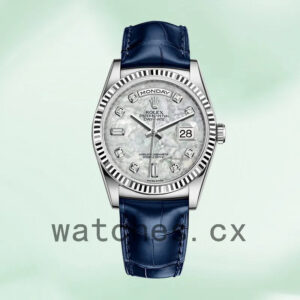Rolex Day-Date 36mm Men’s m118139-0090 Silver-tone Replica Watches