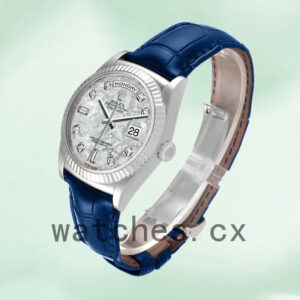 Rolex Day-Date 36mm Men’s m118139-0090 Silver-tone Replica Watches