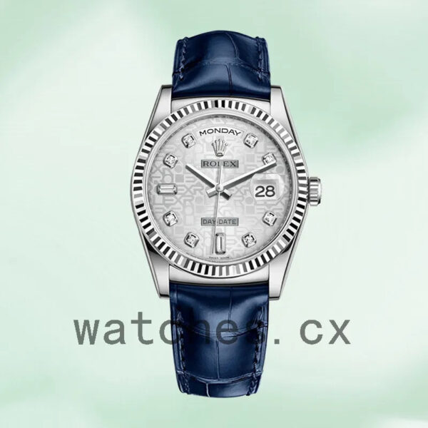 Rolex Day-Date m118139-0092 Men’s 36mm Leather Strap Replica Watches