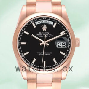 Rolex Day-Date 36mm Men’s 118205 President Bracelet/Oyster Bracelet Automatic Replica Watches