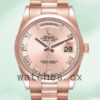 Rolex Day-Date Men’s 118205 36mm Rose Gold-tone Replica Watches