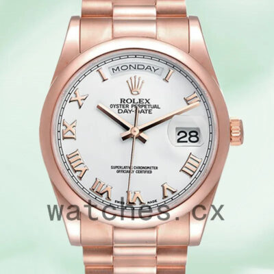 Rolex Day-Date Men’s 36mm 118205 President Bracelet/Oyster Bracelet Replica Watches