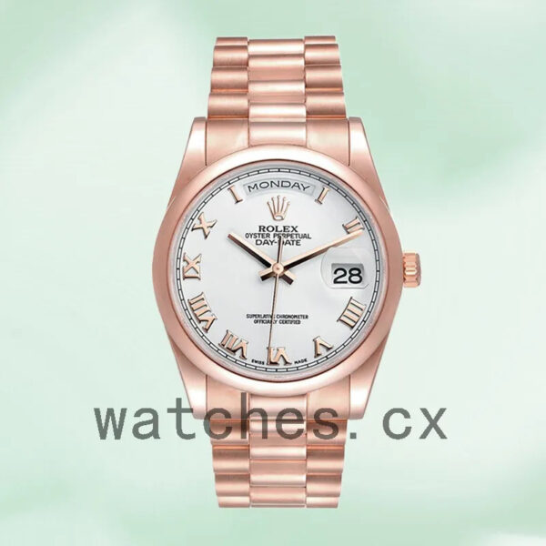 Rolex Day-Date Men’s 36mm 118205 President Bracelet/Oyster Bracelet Replica Watches