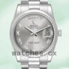 Rolex Day-Date 36mm Men’s 118206 Grey Dial President Bracelet Replica Watches