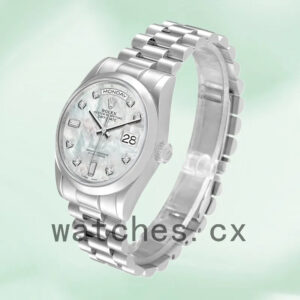 Rolex Day-Date Men’s 36mm 118206 Mother of Pearl Dial Replica Watches