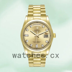 Rolex Day-Date 118208 36mm Men’s President Bracelet/Oyster Bracelet Replica Watches