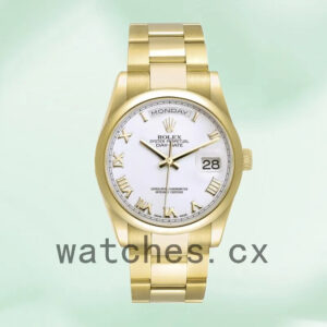 Rolex Day-Date 36mm Men’s 118208-73208 President Bracelet/Oyster Bracelet Replica Watches