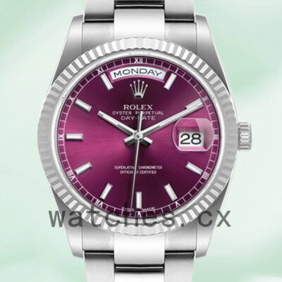Rolex Day-Date m118239-0304 36mm Men’s Automatic Silver-tone Replica Watches